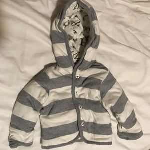 🧣$5 (MUST BUNDLE 2+) Burt’s Bees Reversible Jacket baby 3-6 months